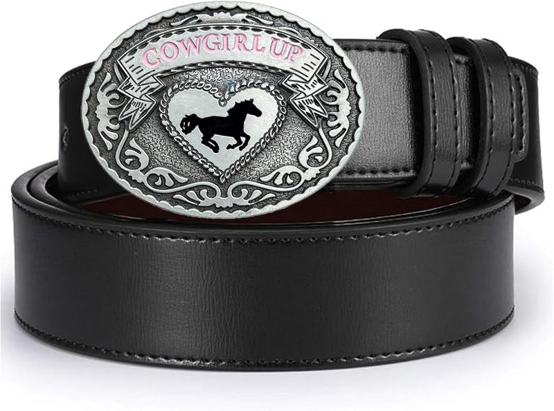 Seternaly Western Cowboy/Cowgirl Belt Buckles Punk Rodeo Horseman Belt Buckle for Men Women Boy Girl Youth - Image 4